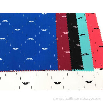 T/C Stretch Plain Printed Fabric